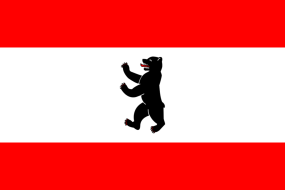 Berlin Bear Flag Symbol